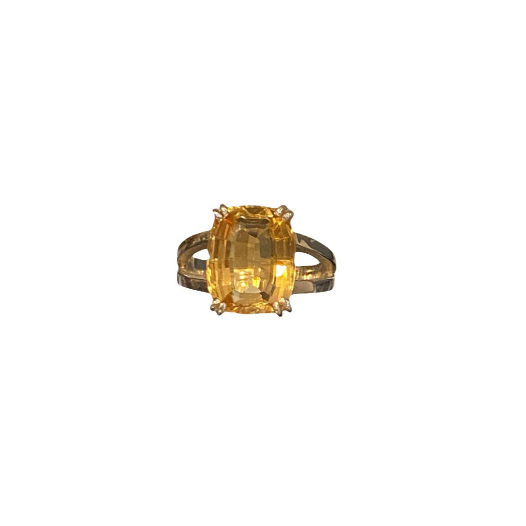 Anello Citrino 6,5 carati