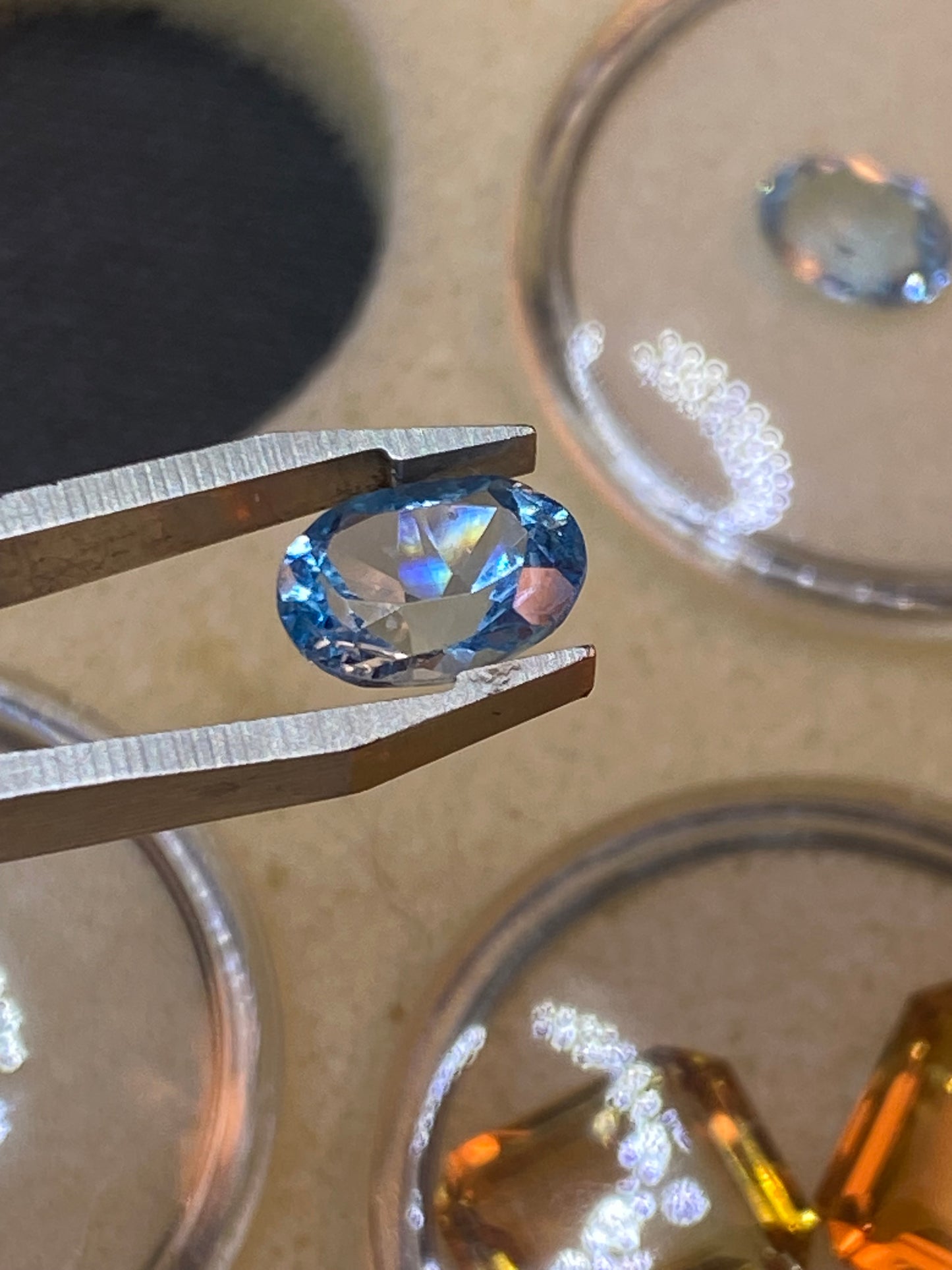 Topazio azzurro naturale - 3 ct