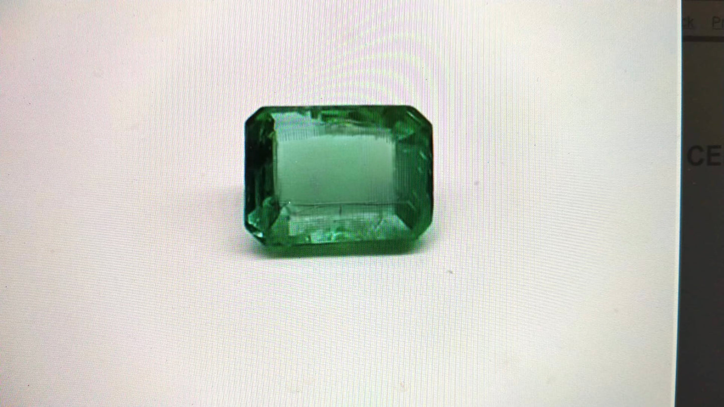 Smeraldo naturale - certificato IGI -  1,49 ct