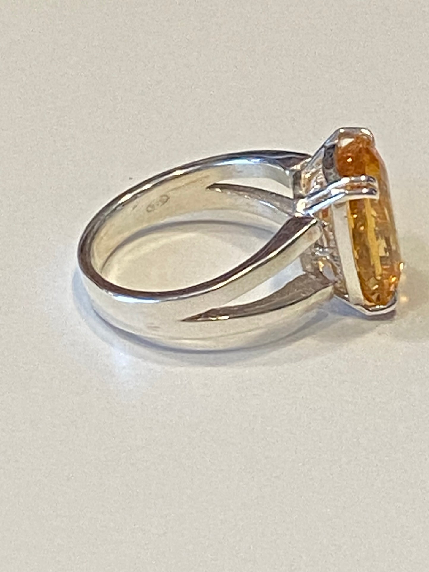 Anello Citrino 6,5 carati