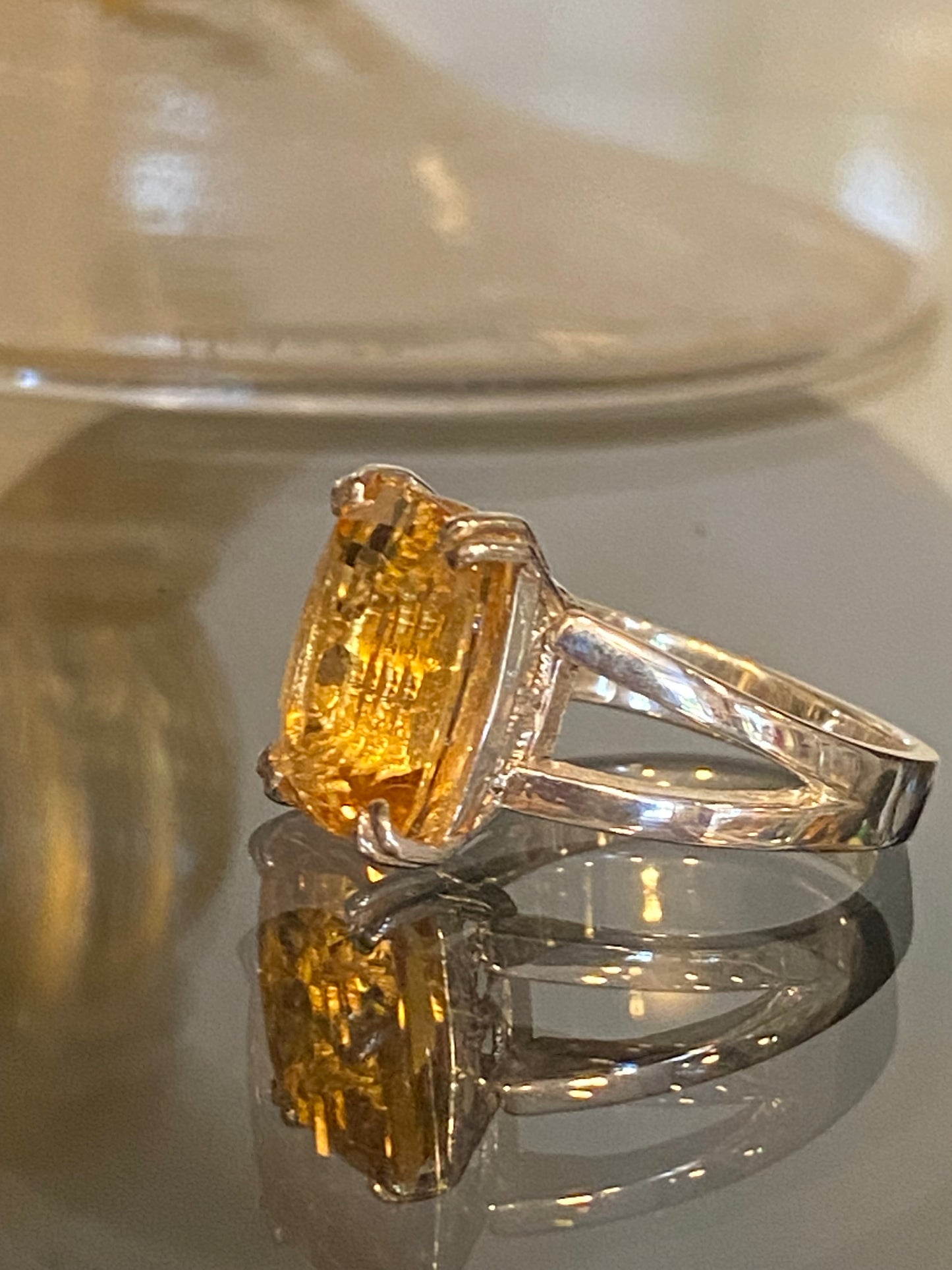 Anello Citrino 5 carati