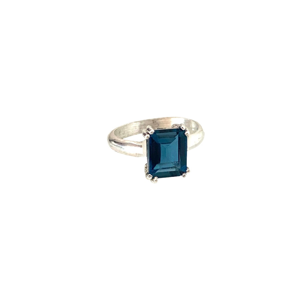 Anello Topazio London 5 carati