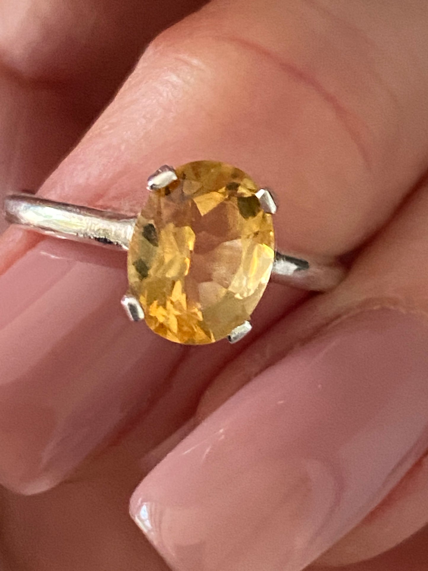 Anello Topazio 4 carati
