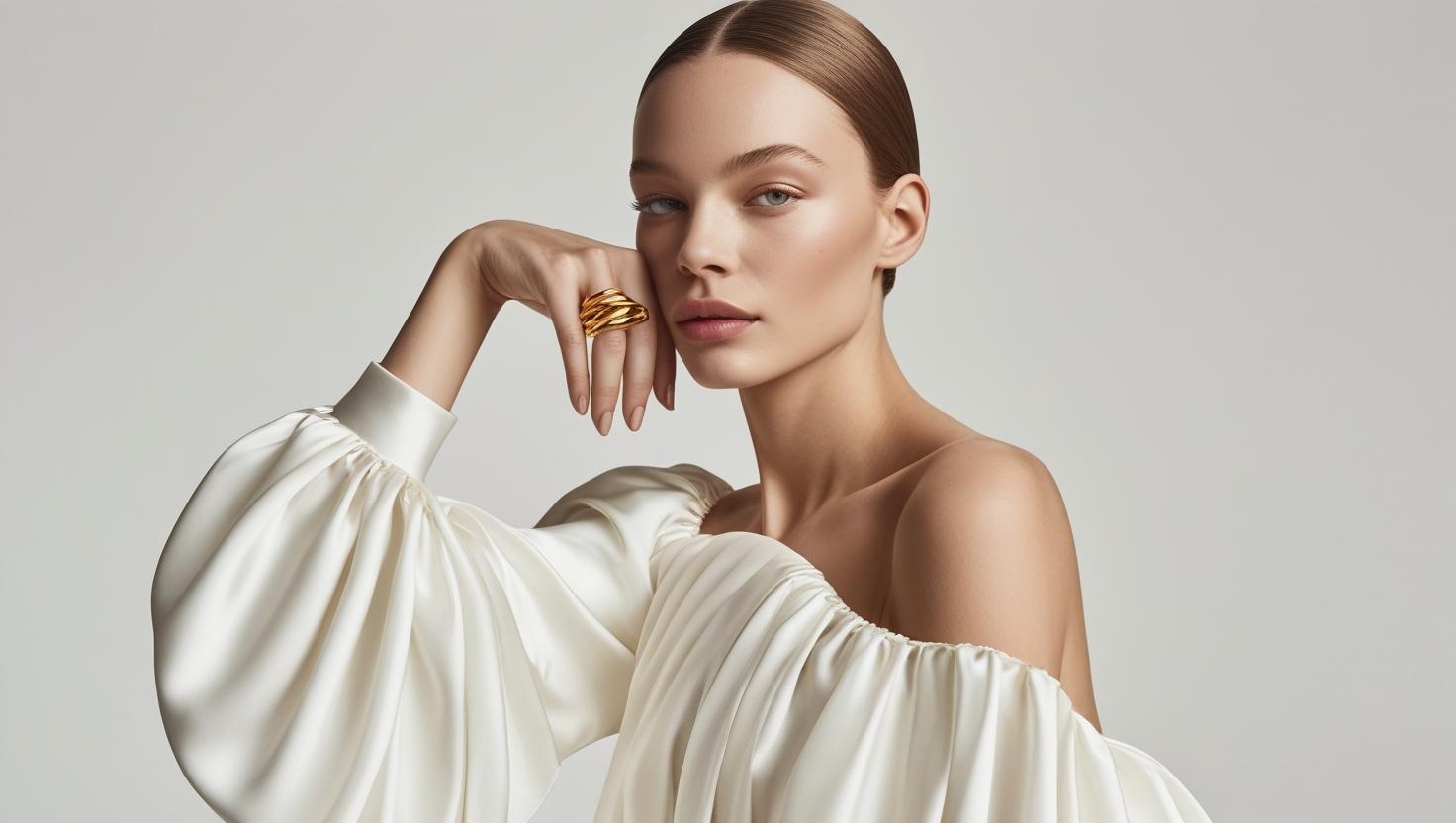 Fluido collection – contemporary gold jewelry inspired by Baroque design