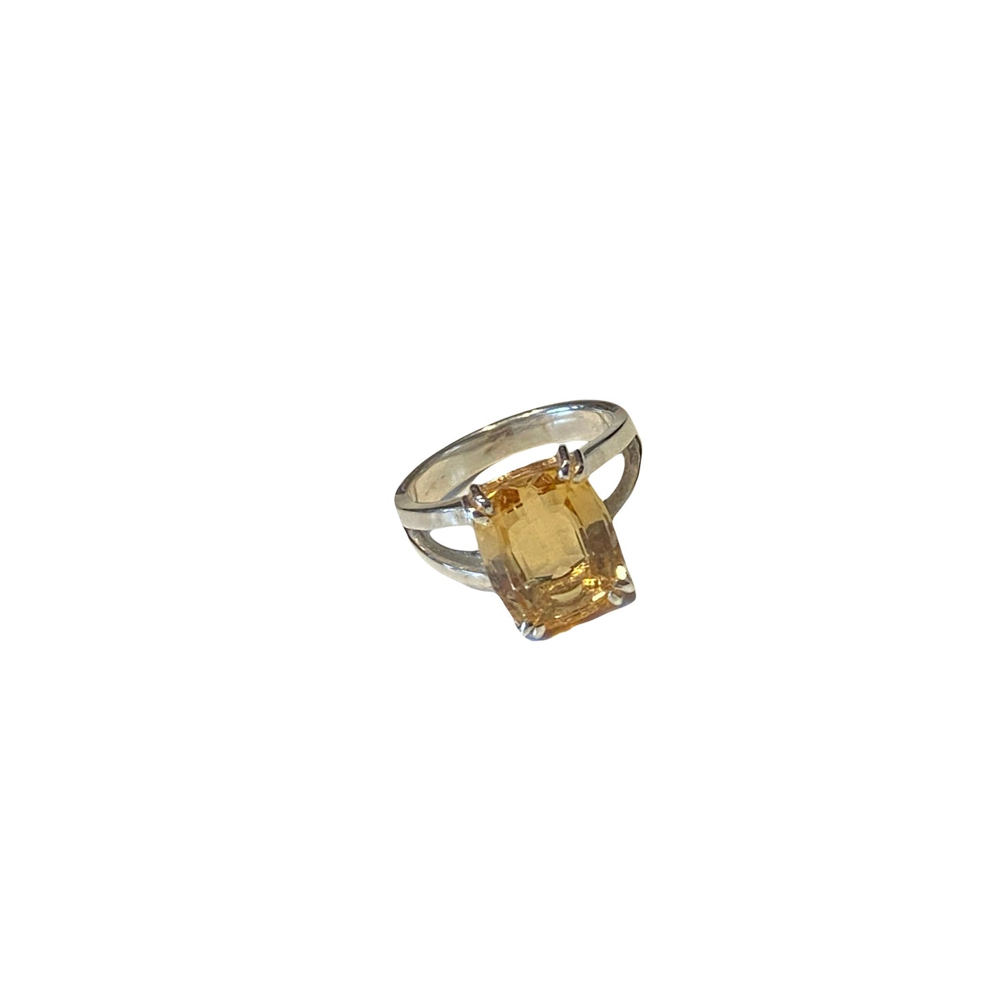 Imperial topaz ring by Carlotta di Montefalco