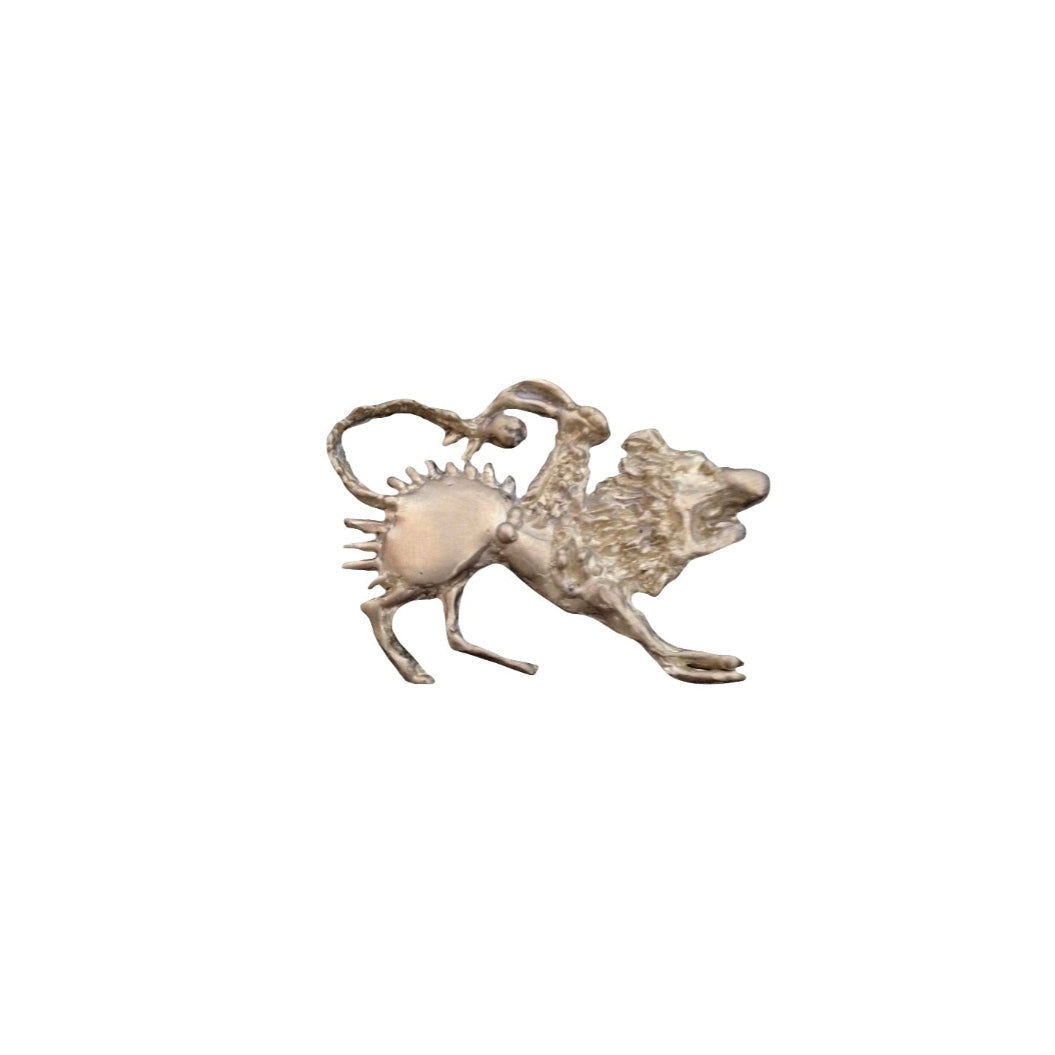 Pendente Chimera in argento 925 ispirato alla mitologia