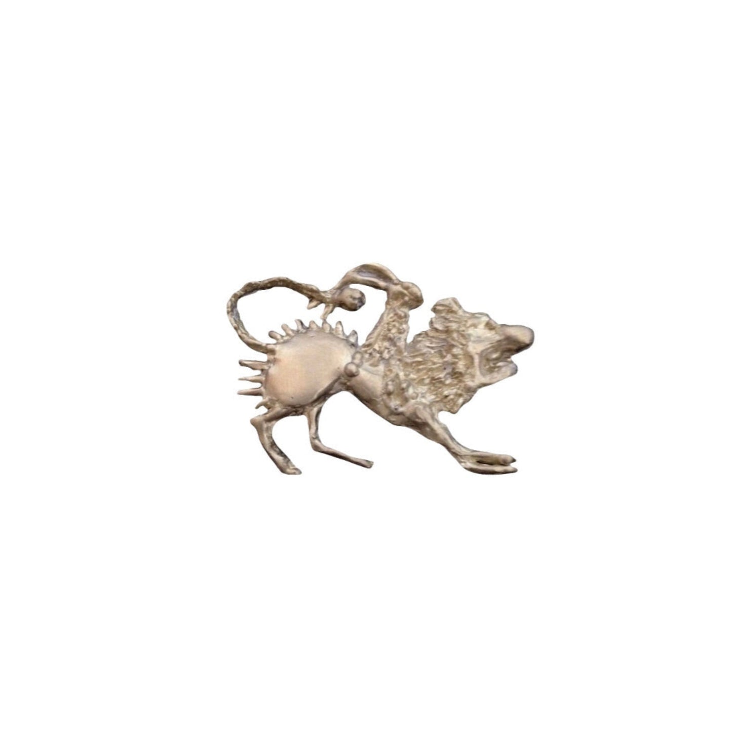 Pendente Chimera in argento 925 ispirato alla mitologia