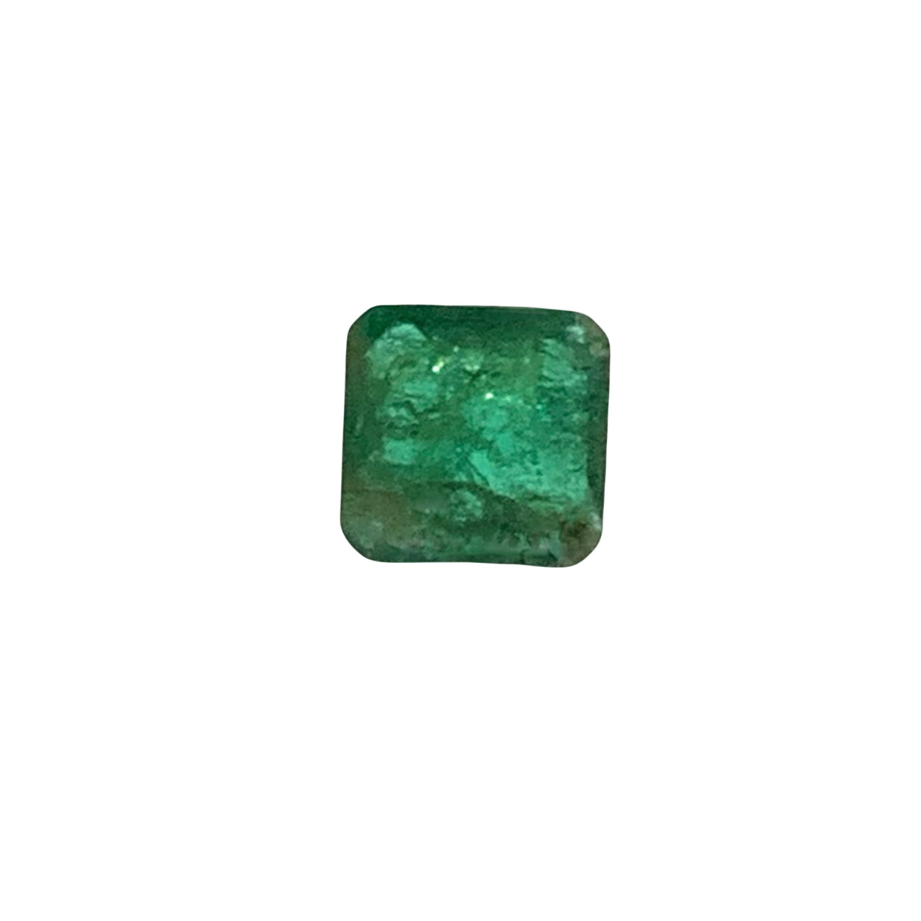 Smeraldo naturale Zambia 1,5 carati, pietra preziosa verde anello donna