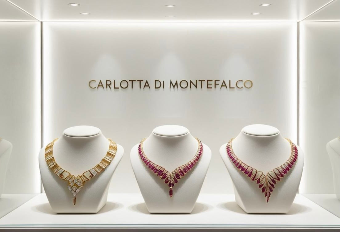 Gioielli con gemme e diamanti