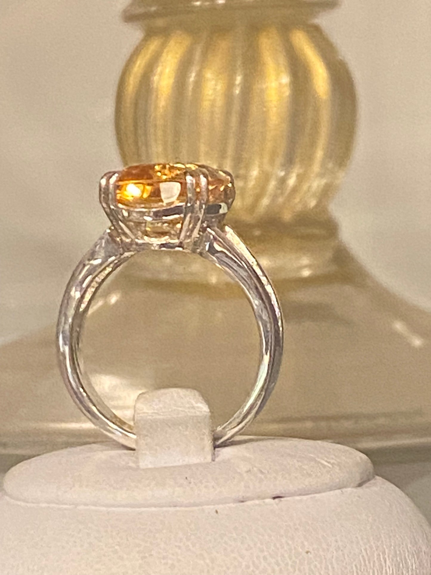 Anello Citrino 5 carati