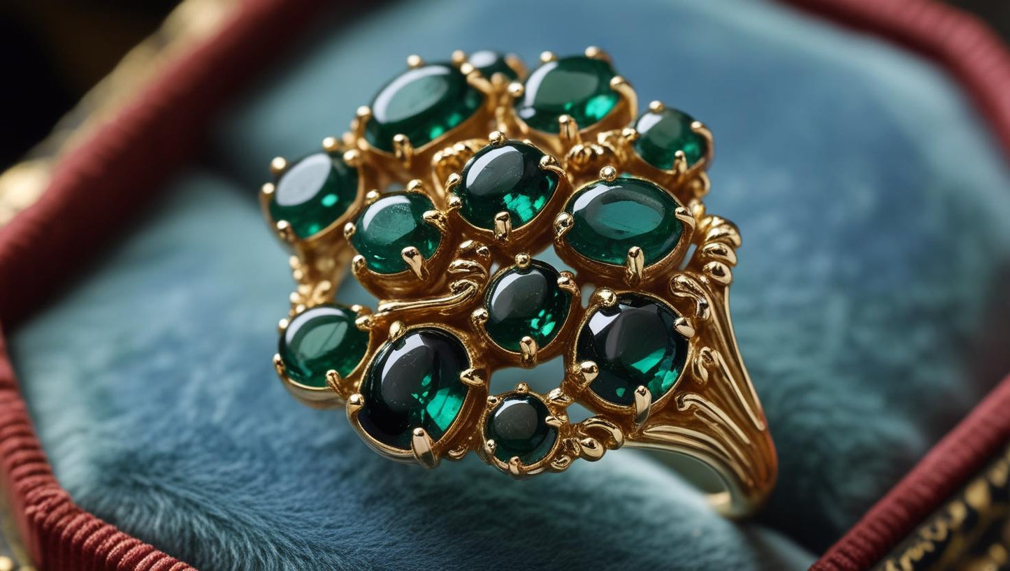 Anello Specchi d’acqua verde
