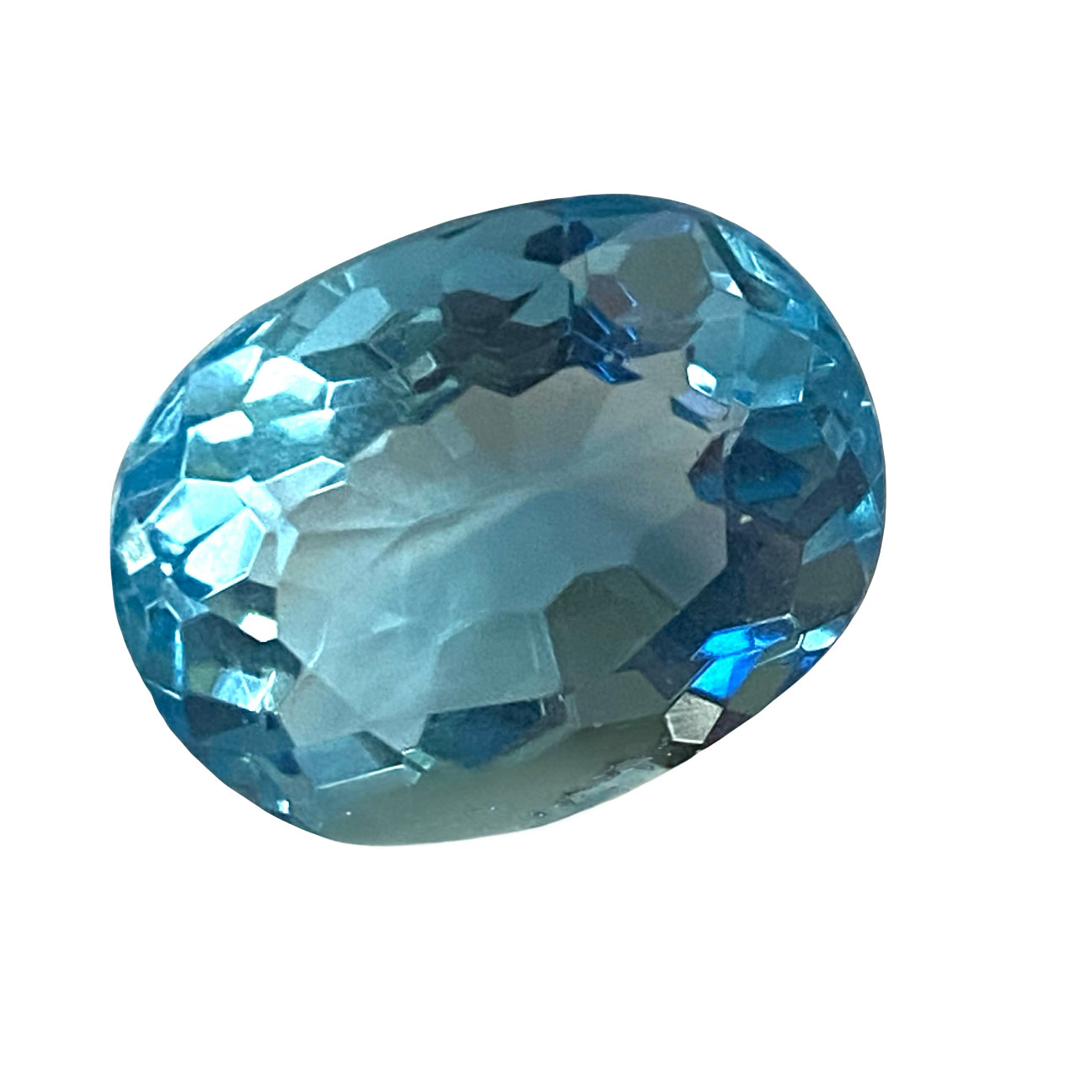 Acquamarina naturale 24,40 carati eccezionale per anello 