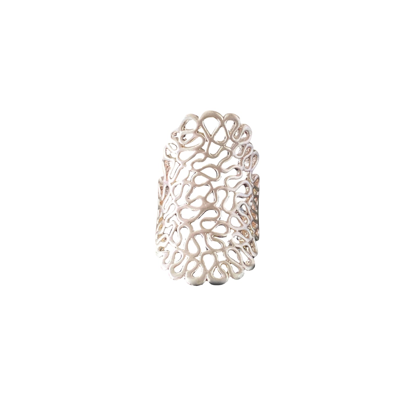 Anello Arianna in argento 925 con design intrecciato