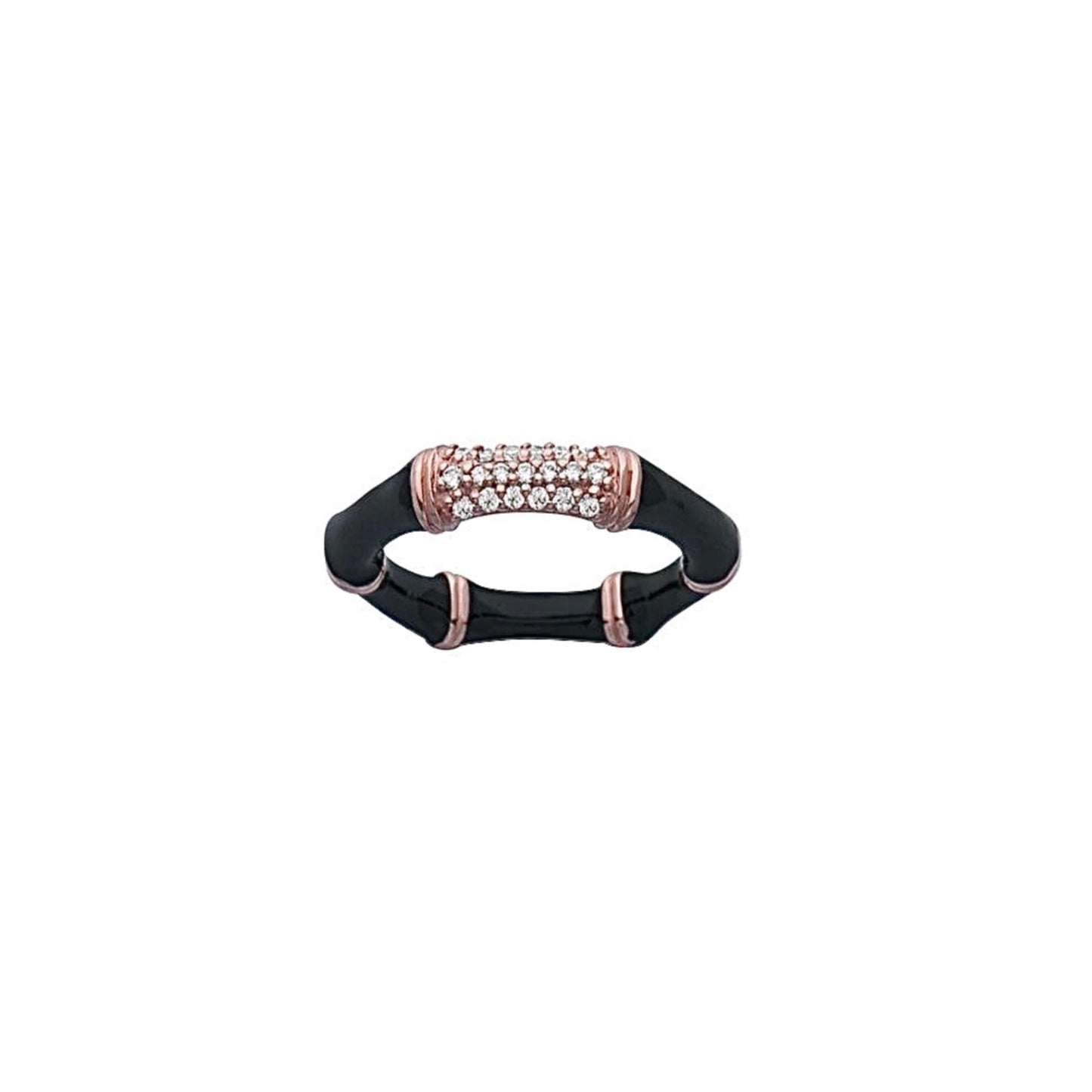 Black Moon contemporary jewelry with glossy black finish and sculptural luminous design | Carlotta di Montefalco