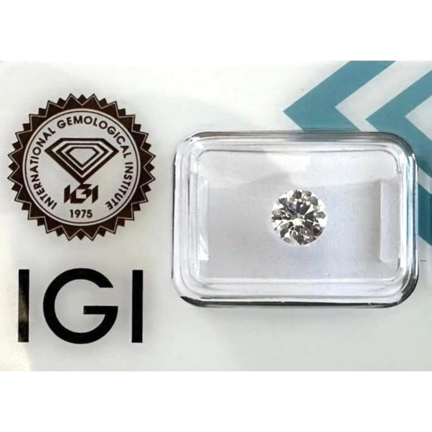 Diamante 0,30 ct colore D IF certificato IGI pietra preziosa naturale